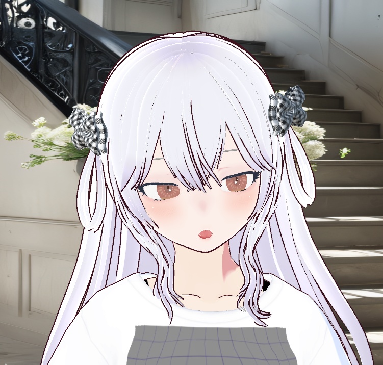 【VRM全身】オリジナルヘア（ちゅろす）＋虚乳T【Vroidベース】（値引き中！） - nanaroの露店 - 2/5