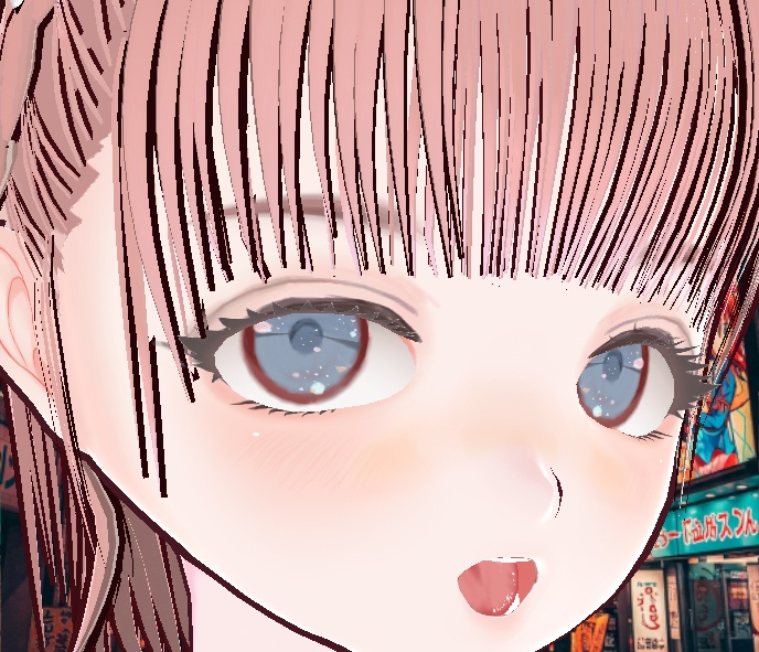 【Vroid全身】「地雷ヘアメイク」で視線を独占!リボン編み込んでるあれ!公開記念値下げ中