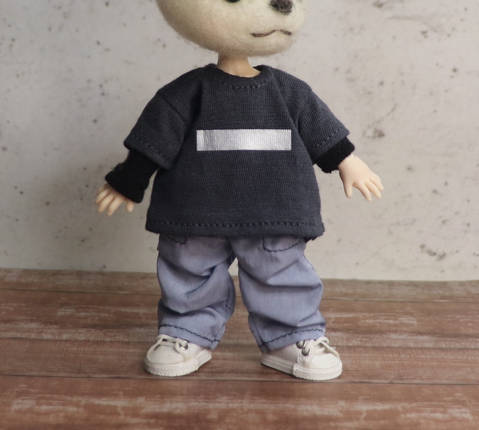 《OB11》ニータックパンツセット＋アームカバー
