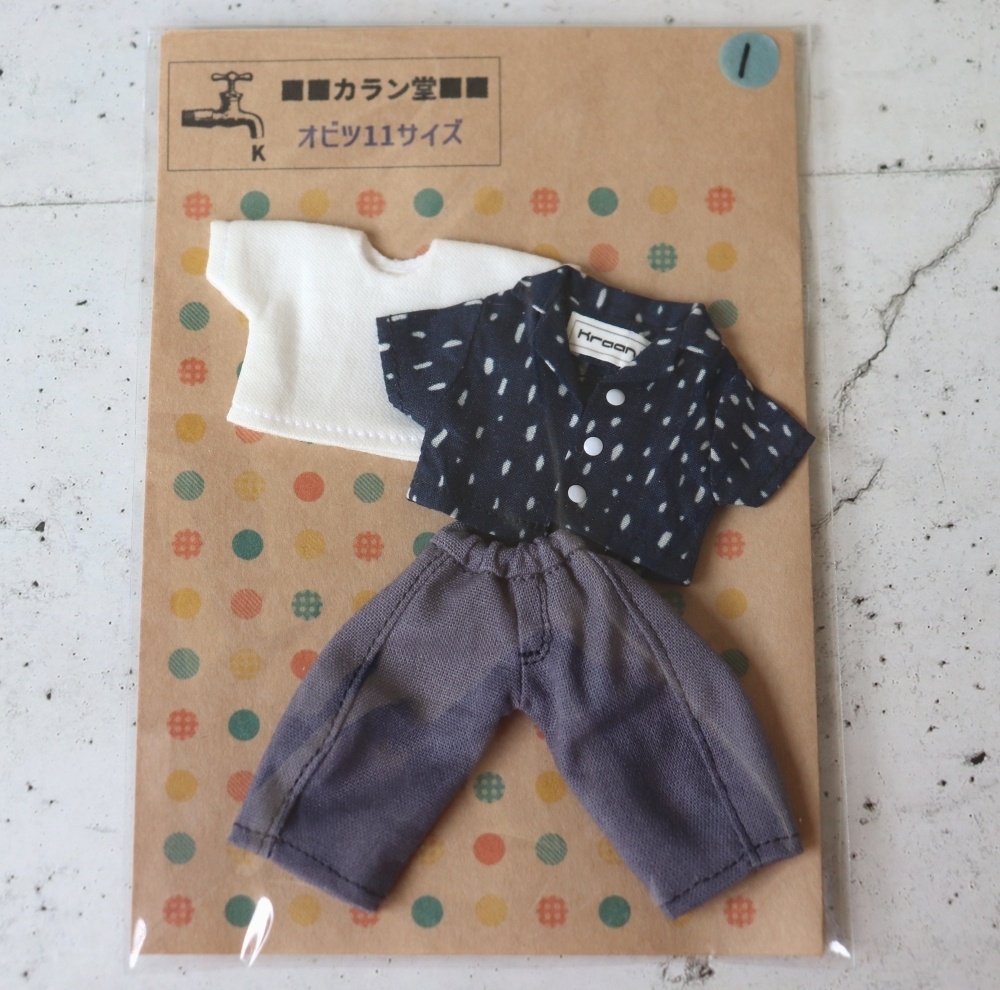 《OB11》ランダムドットシャツセット