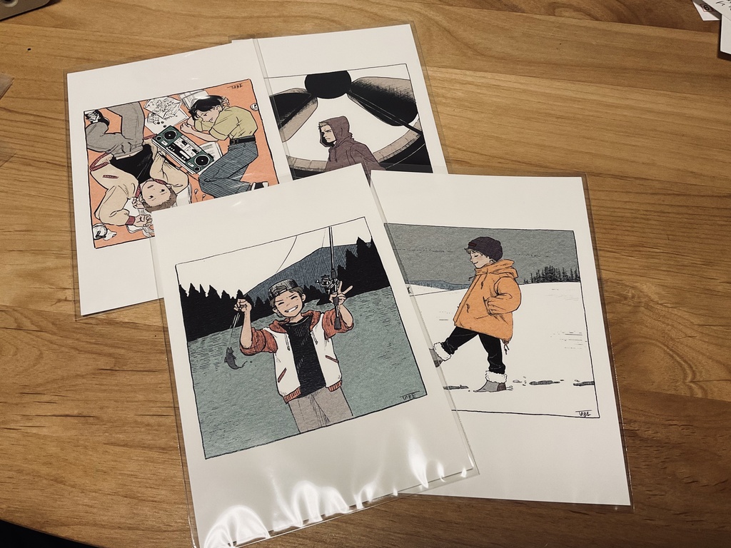 ポストカード boys