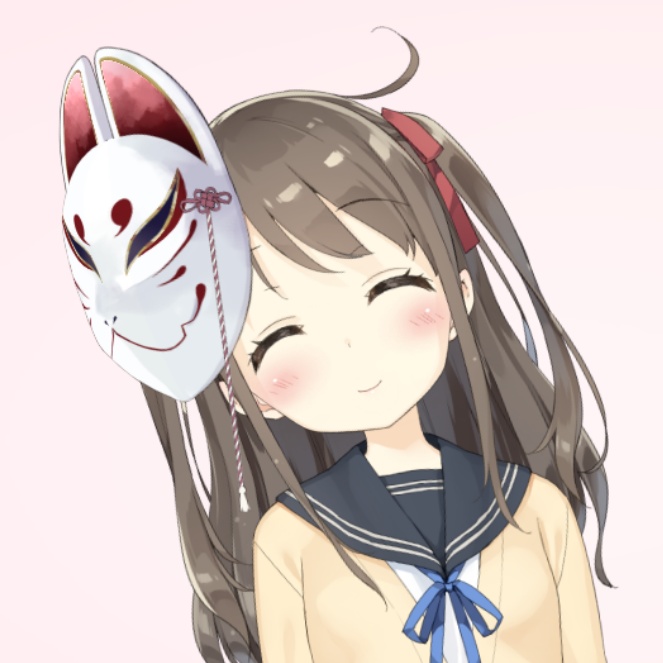 【VTS対応】狐面/カスタム可能