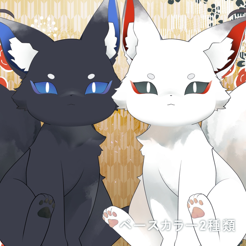 【汎用モデル】狐モチーフモデル2 VTS対応