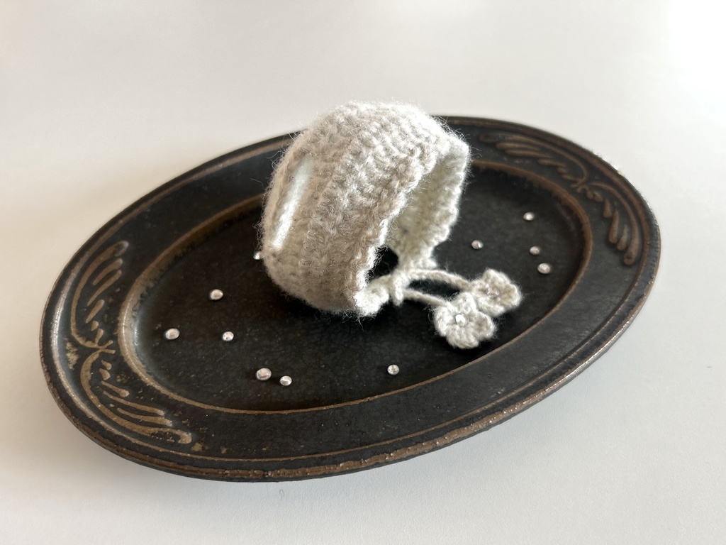 ホリデーボンネット ジンジャーマンクッキーポシェット付き(ちみけも耳ありタイプ)