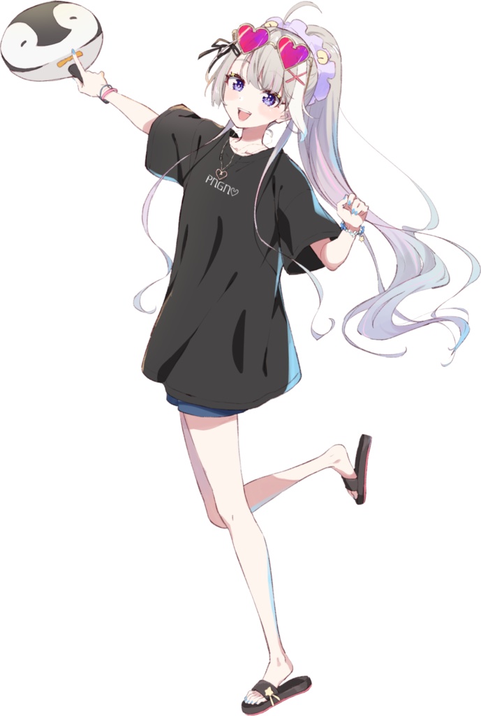 🌻なつぼくTシャツ:黒ver