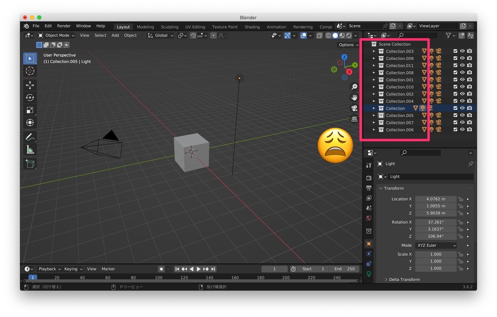 【無料】コレクション名でソートするBlenderアドオン「SortCollection」