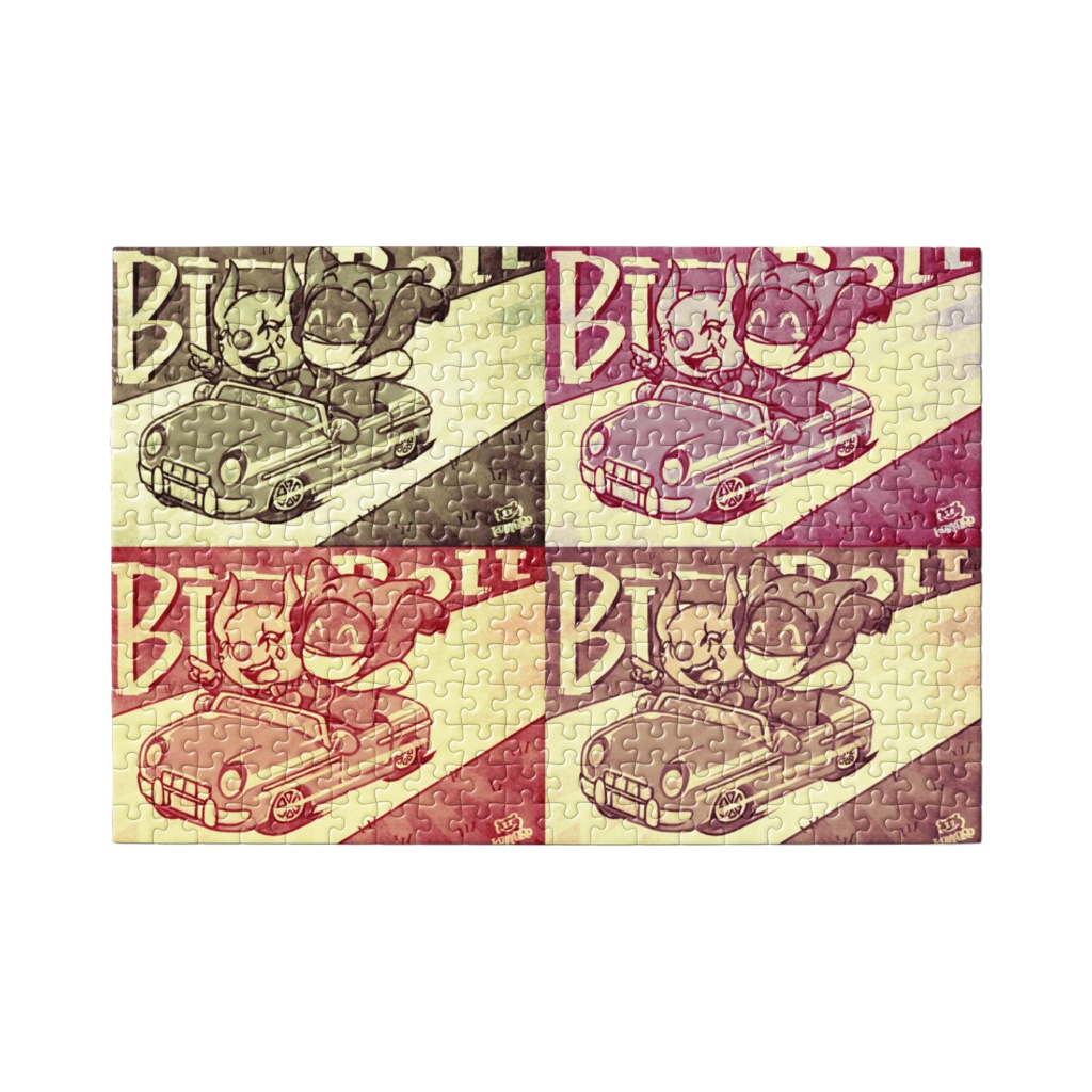 Boo!Boo!let's go🚗💨パズル