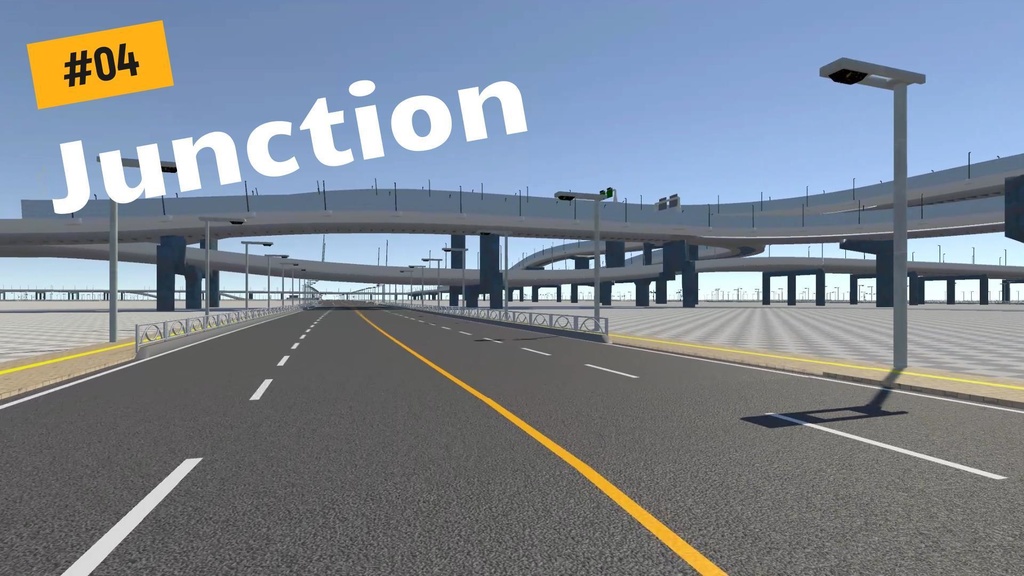 【Unity対応】 日本風ローポリ道路素材 『UnityRoadMaster』(フルセット)