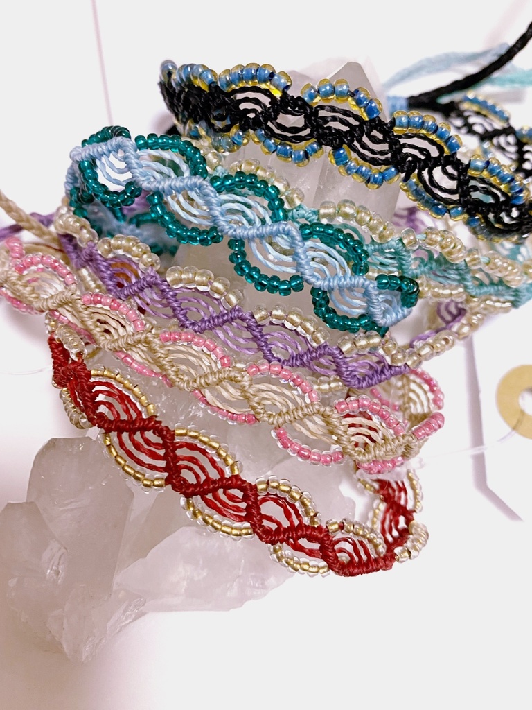 ✧︎*。波型ビーズブレスレットオーダーについて✧︎*。