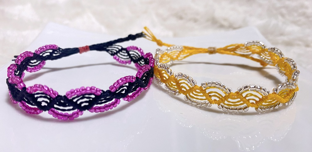 ✧︎*。波型ビーズブレスレットオーダーについて✧︎*。