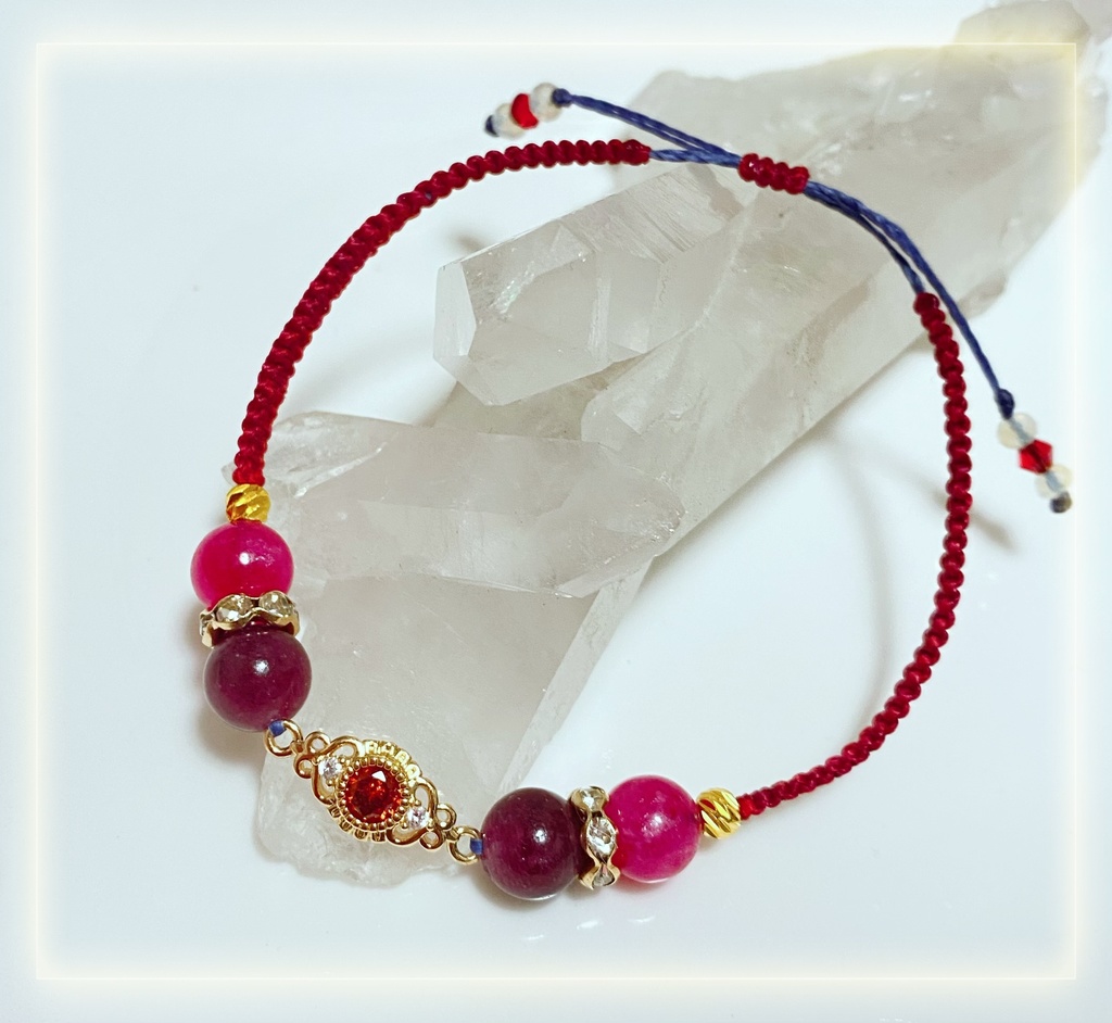 【即納品】にじさんじセラフ・ダズルガーデンイメージブレスレット①【非公式】