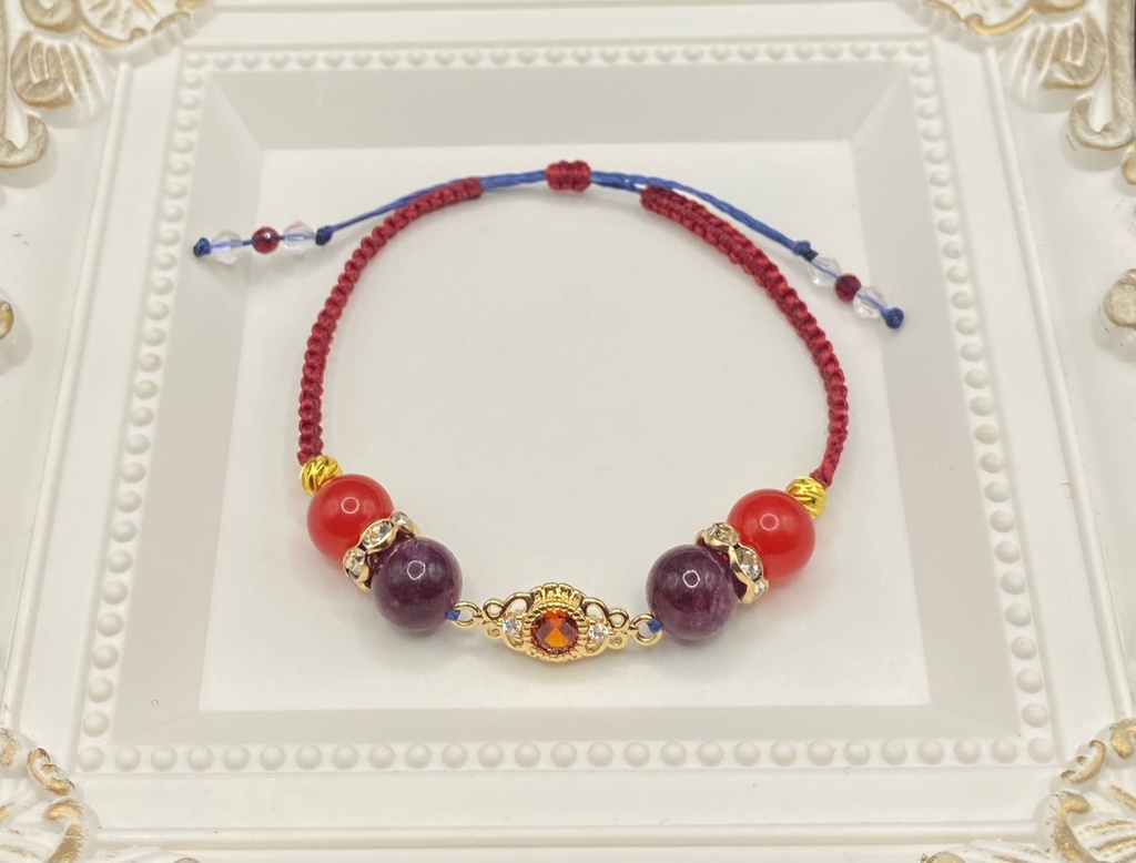 【受注制作】にじさんじセラフ・ダズルガーデンイメージブレスレット【非公式】