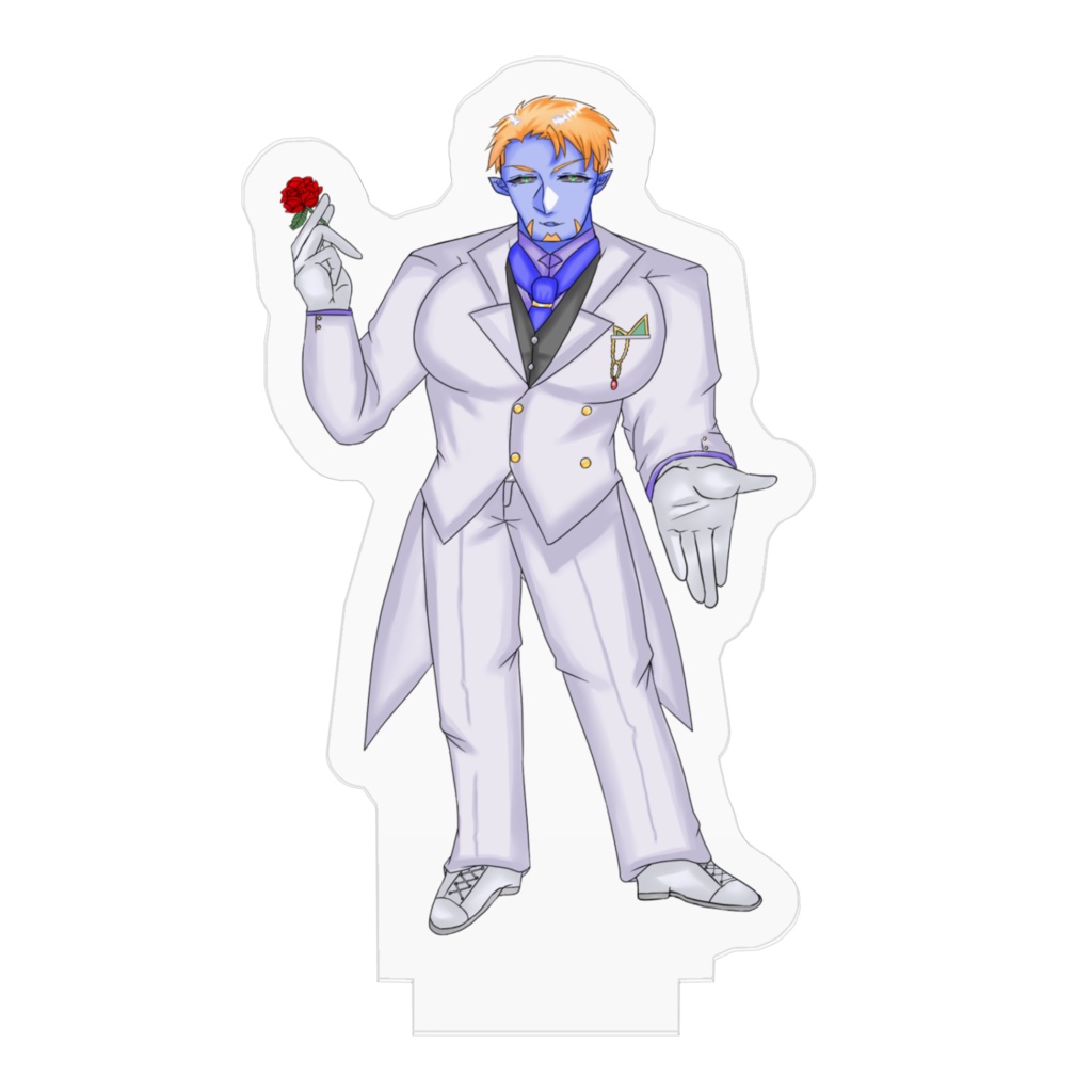 鬼いさんのアクリルフィギュア【モーニング】