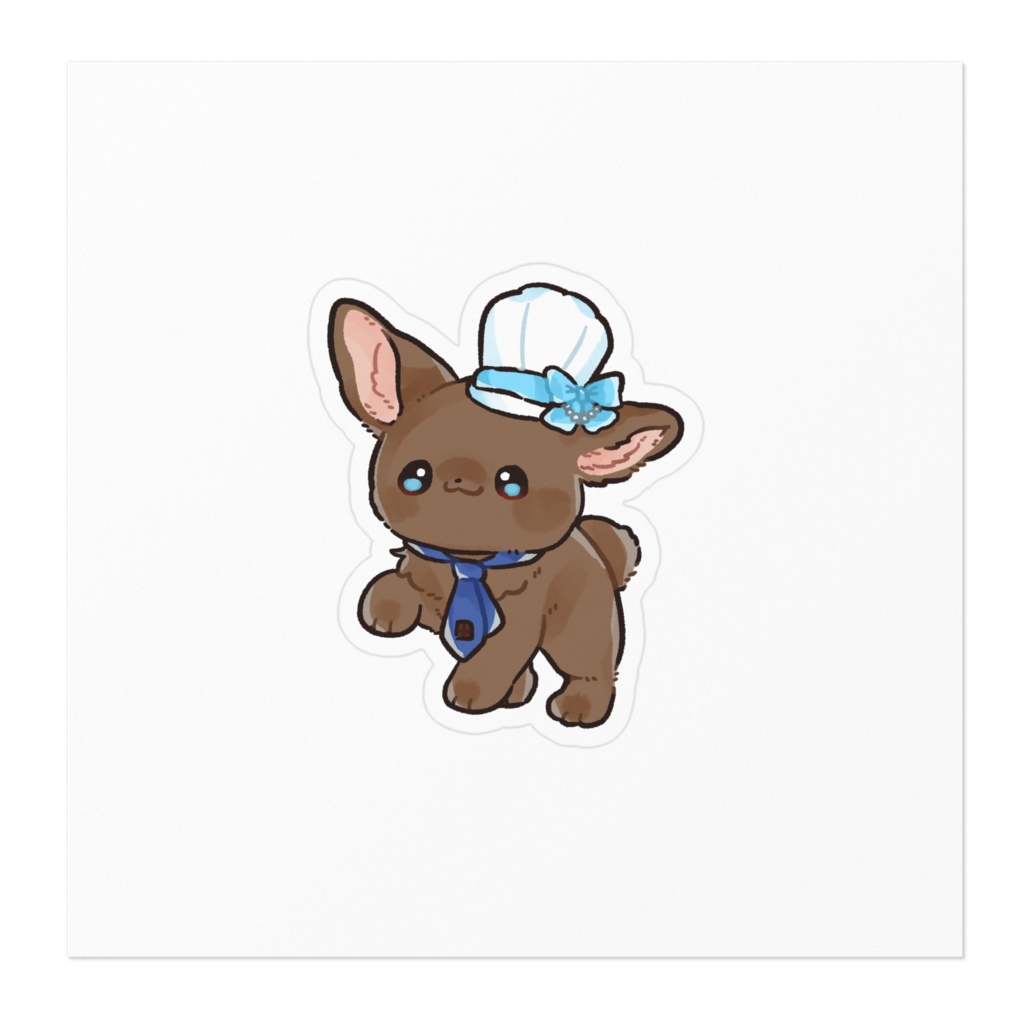 ちょこティエ『てくてくver』ステッカー