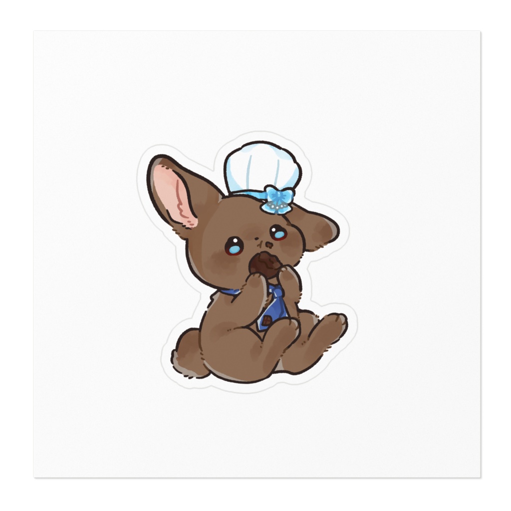 ちょこティエ『もぐもぐver』ステッカー