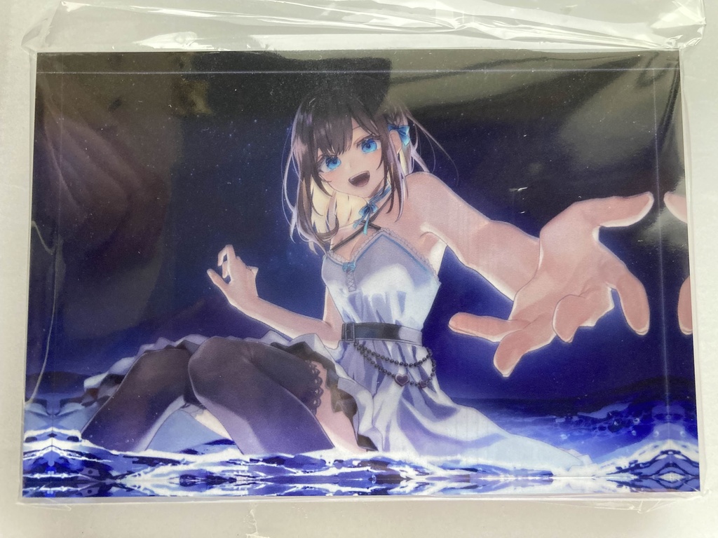 『星空と海と』アクリルブロック