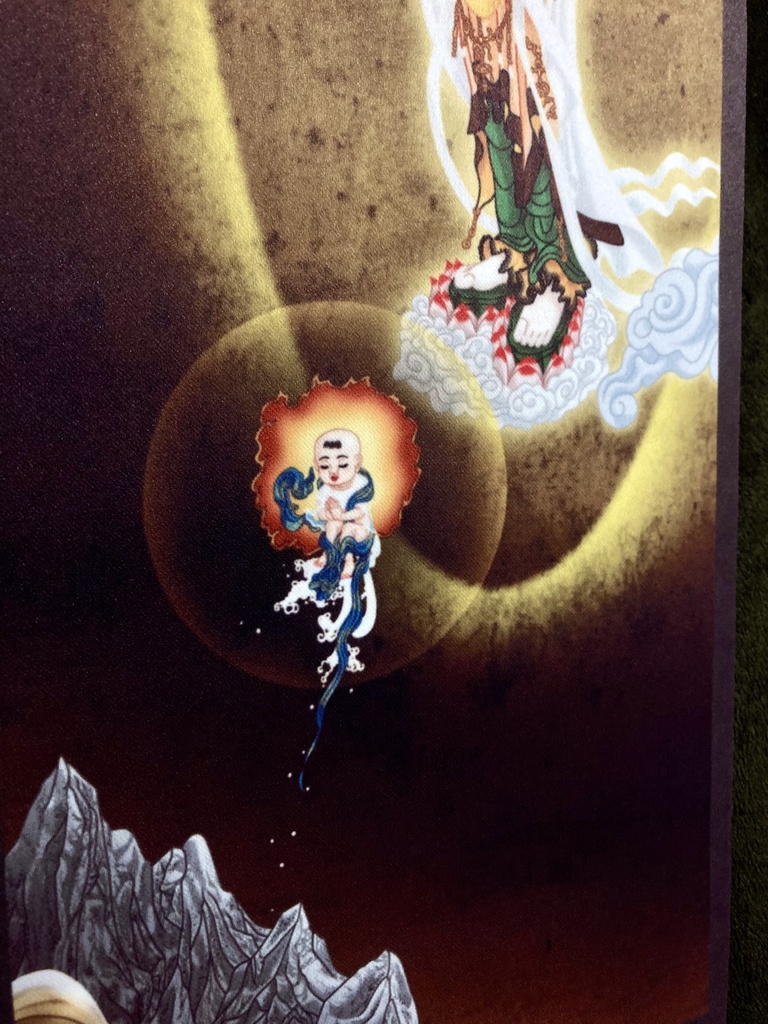 仏画タペストリー「来迎の光」