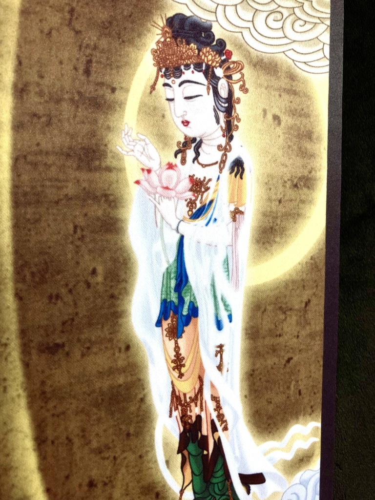 仏画タペストリー「来迎の光」