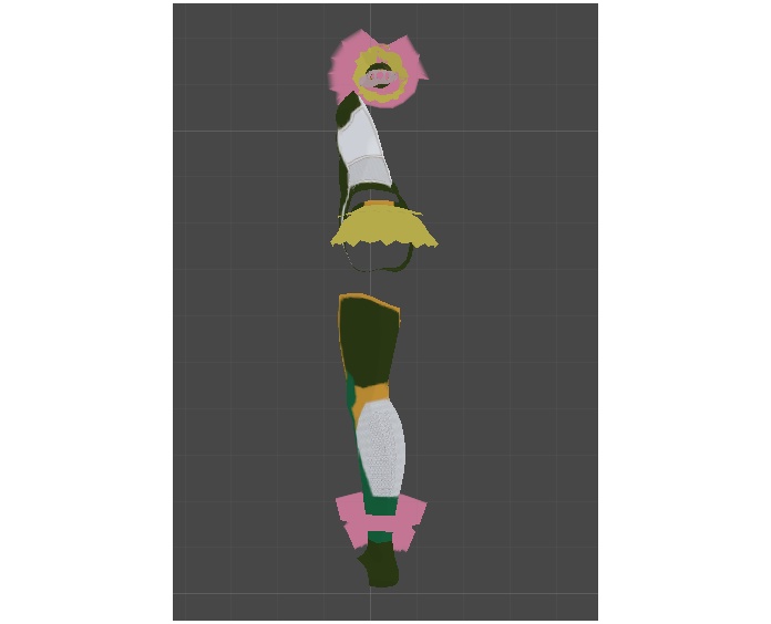 【Leeme&Reeva用】サイバーパンク忍者スーツ type2