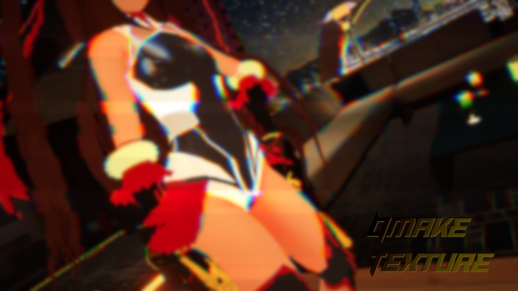 【イヨ用】サイバーパンク忍者スーツ2