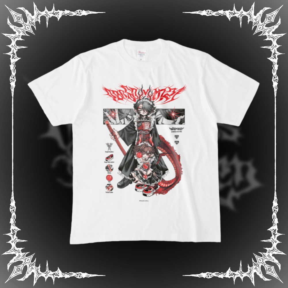 【Dragon apron maid】Tシャツ