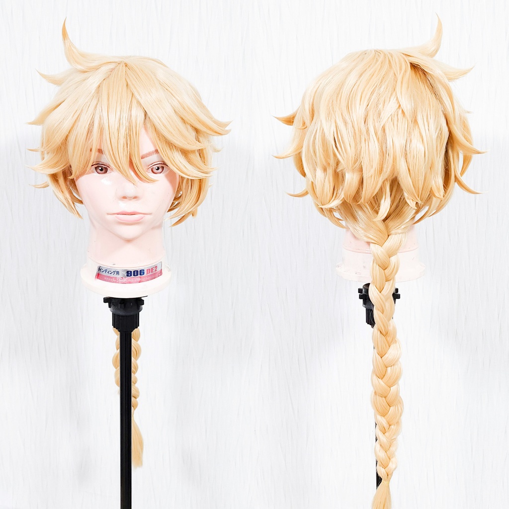 ryo_wig013order1点限り 即納 原神 空 などにセット済コスプレウィッグ