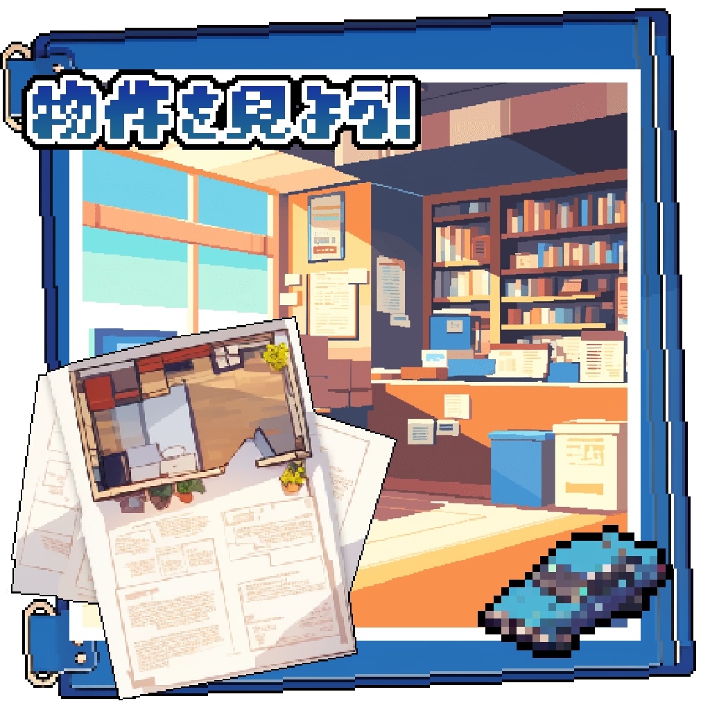 【無料シナリオ・部屋zip有】『物件を見よう!』【ワンダーオブワンダラー】