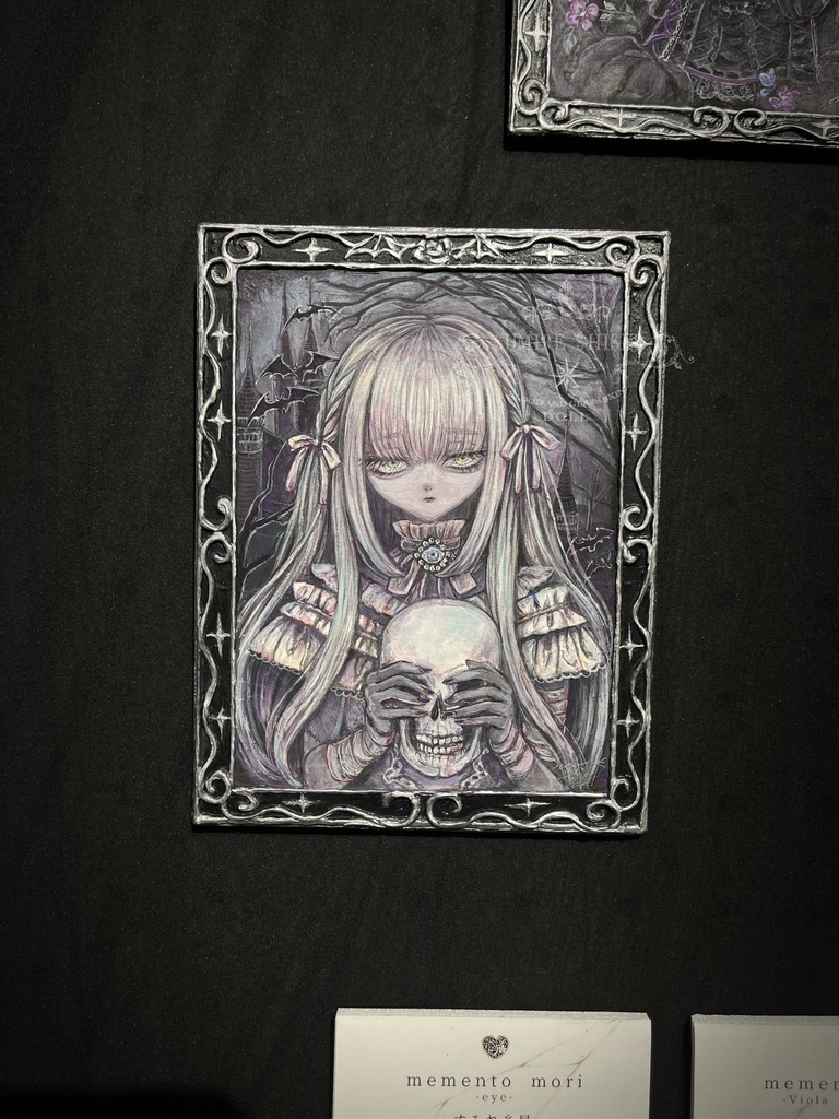 【絵画作品】memento mori -eye-