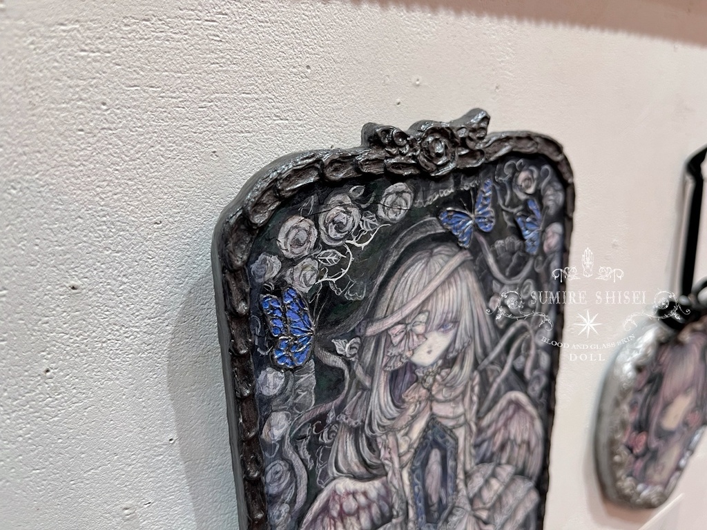 【絵画作品】独白の園の人形