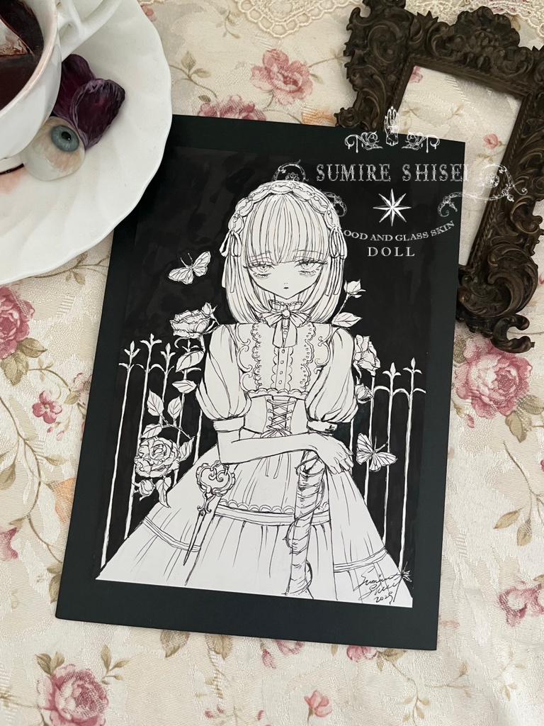 【ペン画】Chloe (クロエ)