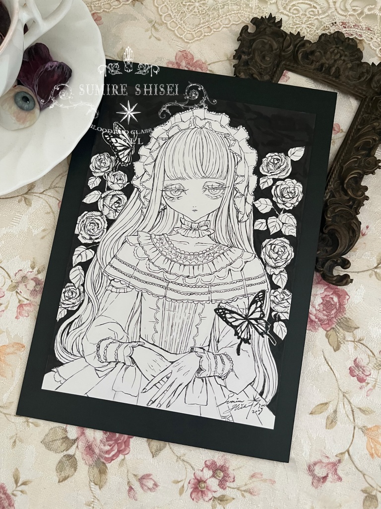 【ペン画】Elsa (エルサ)