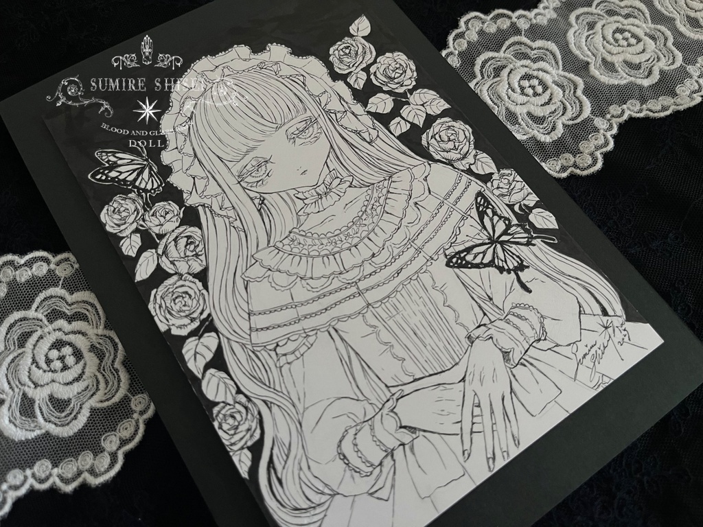 【ペン画】Elsa (エルサ)