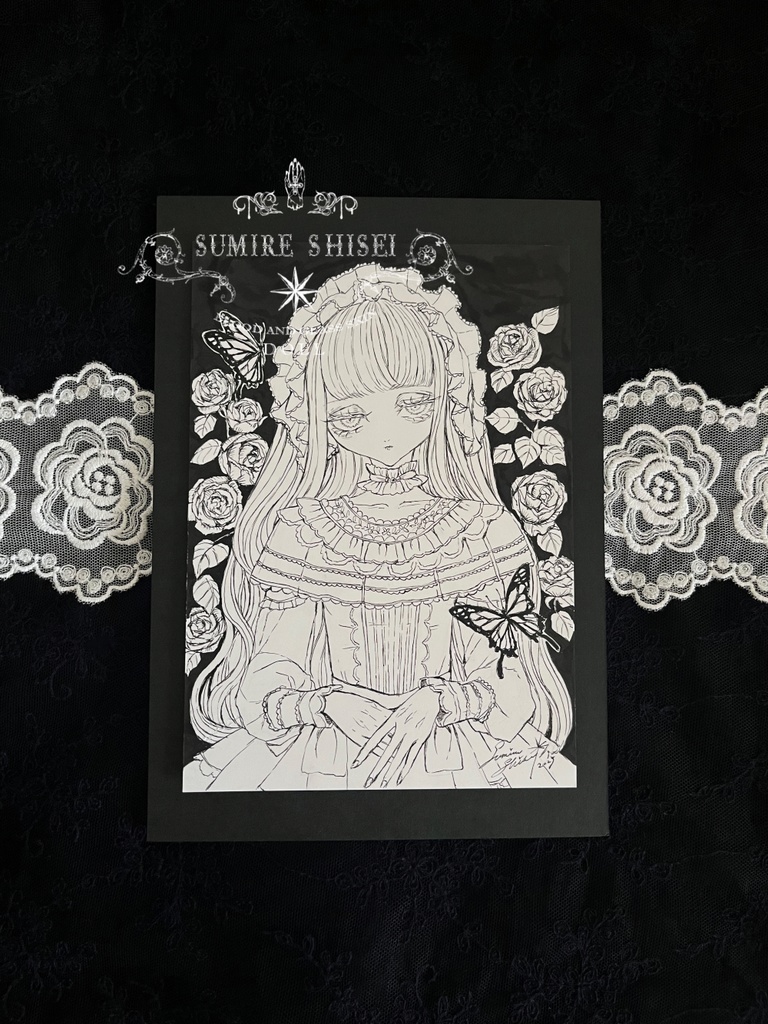 【ペン画】Elsa (エルサ)