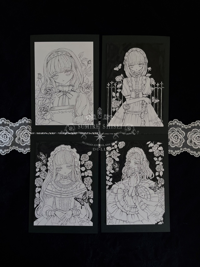 【ペン画】Elsa (エルサ)