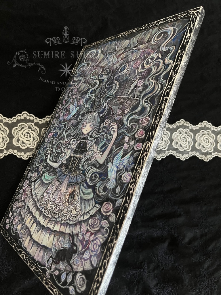 【絵画作品】鏡の森のステラ