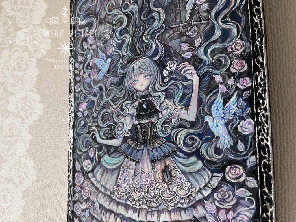 【絵画作品】鏡の森のステラ