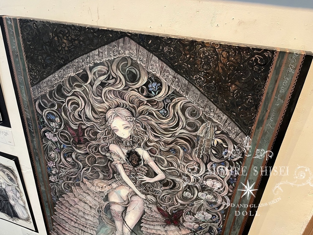 【絵画作品】壊れたお姫さま