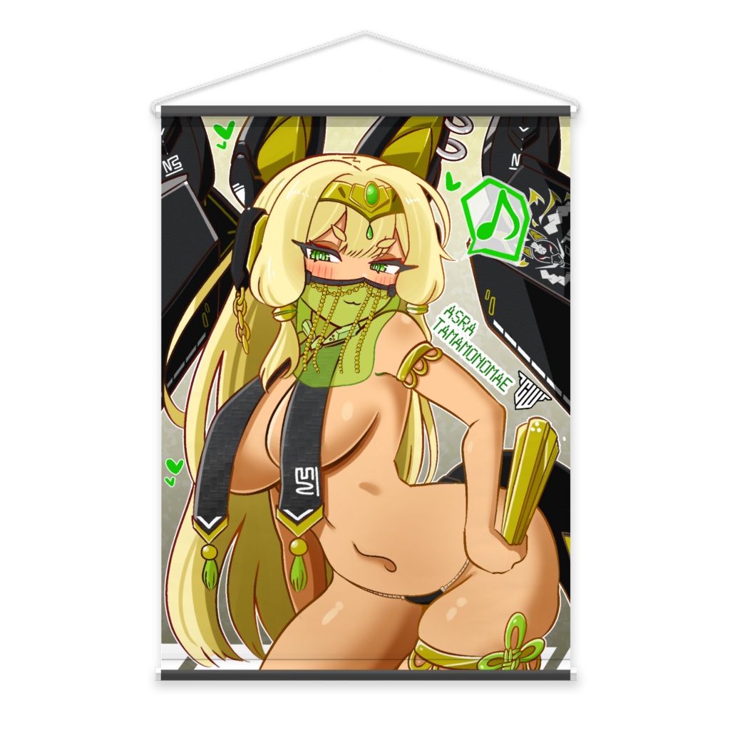 玉藻ノ前タペストリー