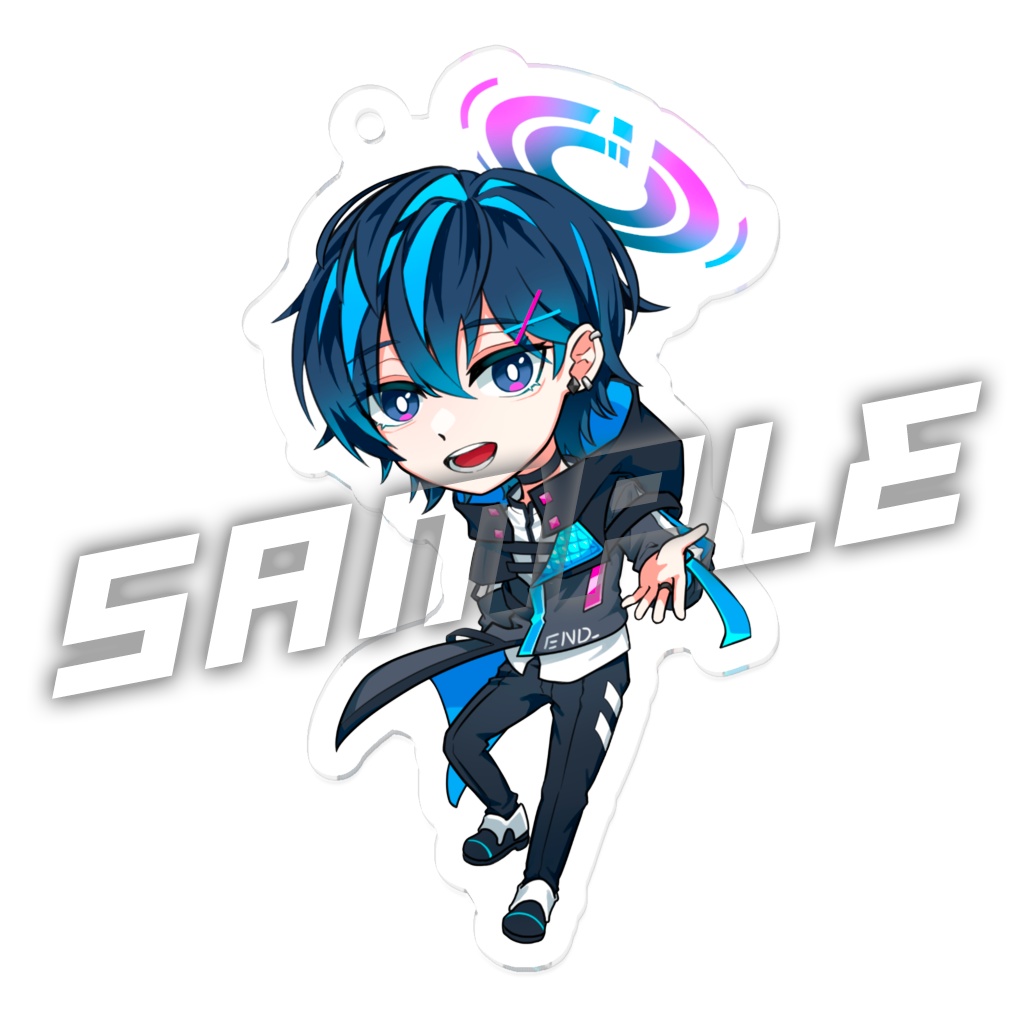 おわる① SDアクリルキーホルダー