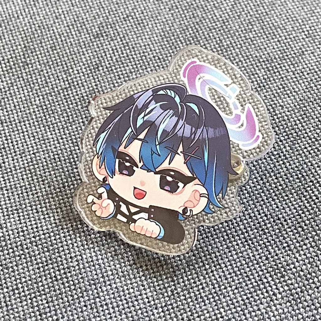 おわる① お出かけクリップバッジ