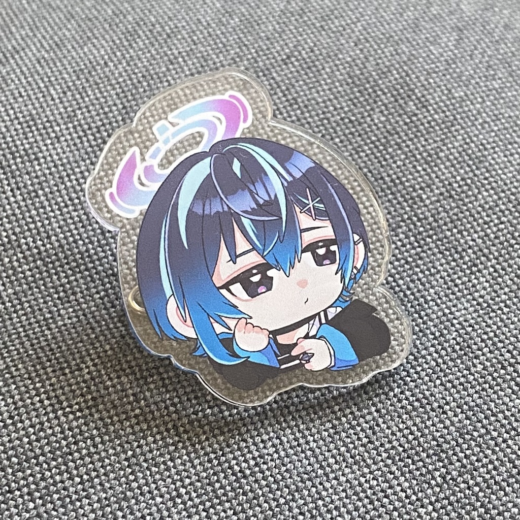 おわる② お出かけクリップバッジ