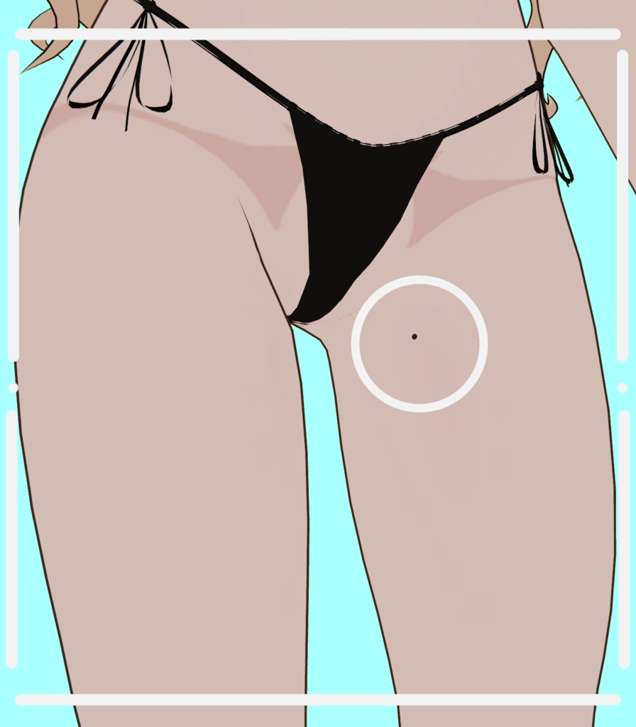 Nagiya Ruri 「 MOLE BODY TEXTURE ! 」