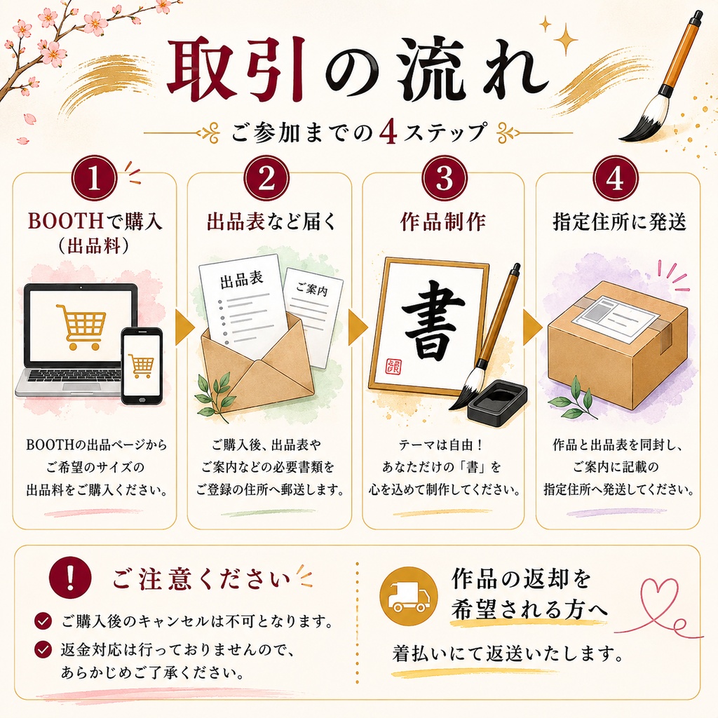 インスタ書道展 出品料【寸松庵色紙】
