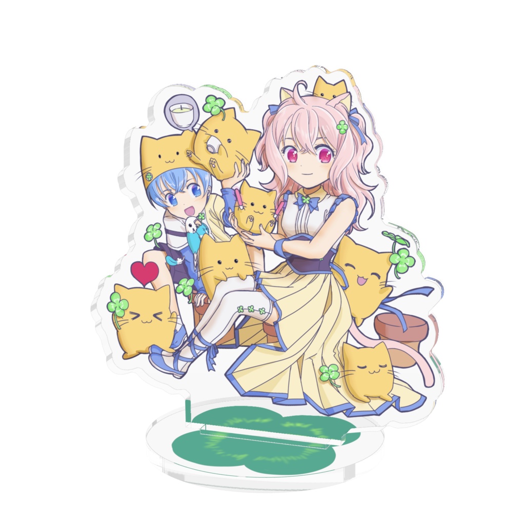 にゃんぷっぷーアクリルフィギュア