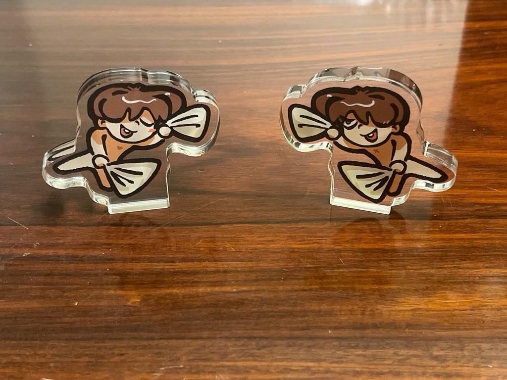 両面アクリルブロック