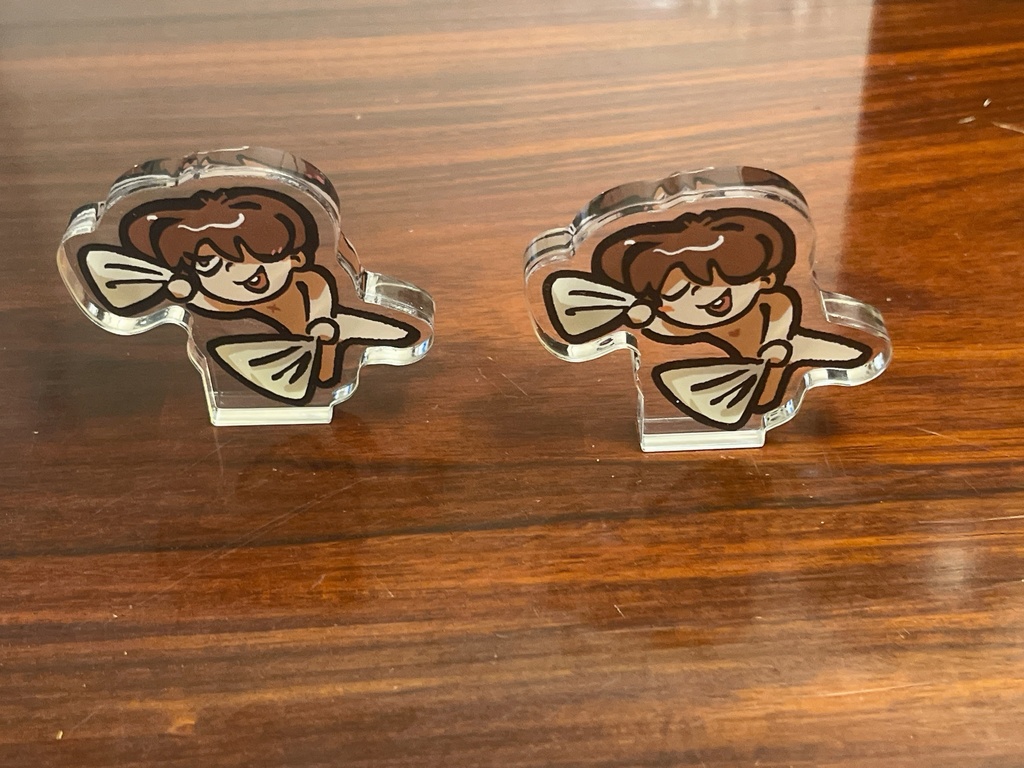 両面アクリルブロック