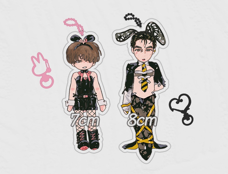 アクリルキーホルダー（セット）