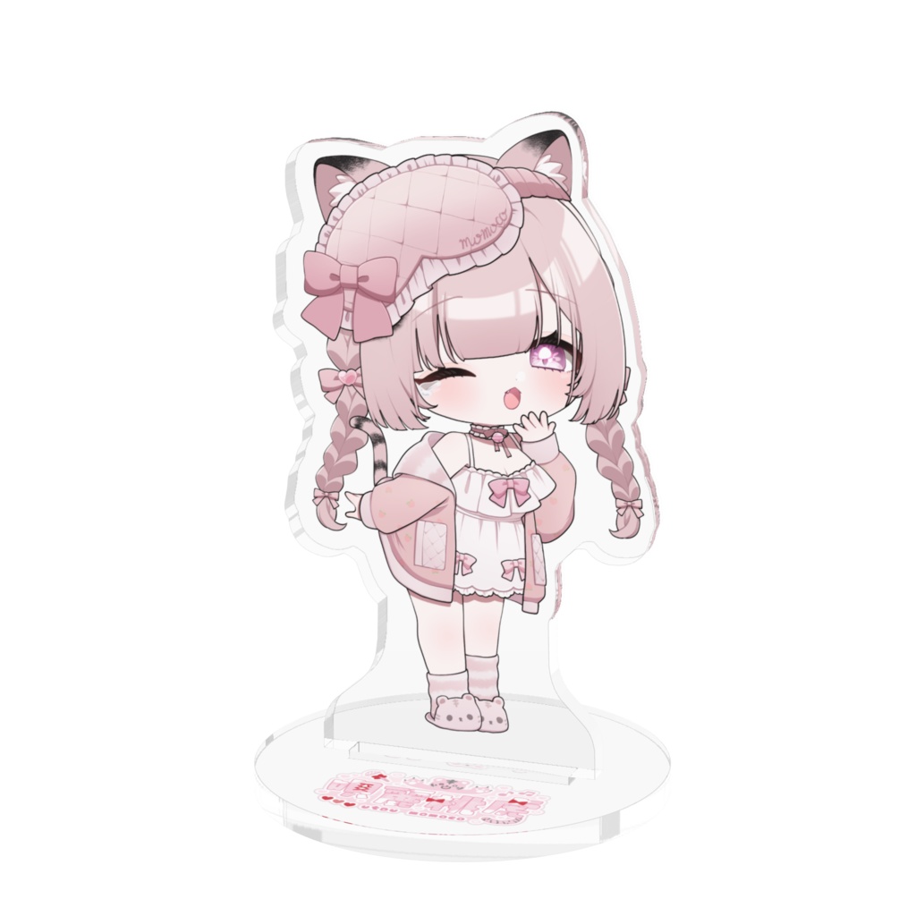 【部屋着】唄麗桃虎(ミニキャラ)【アクリルスタンド】