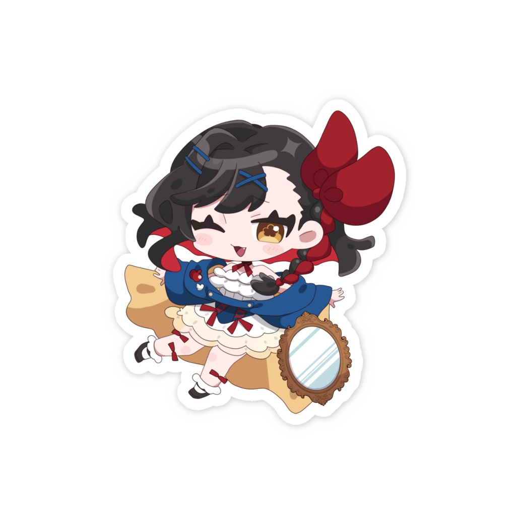 スマホステッカー ◆ 白雪リッカ