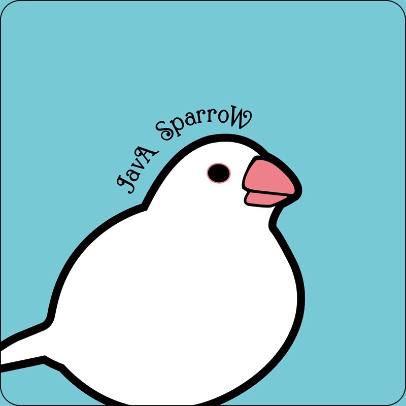 ラバーダイストレイ(文鳥)